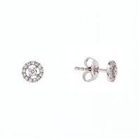 Boucles d'oreilles Crivelli Femme in Or blanc 370-XE2234 - 370-XE2234